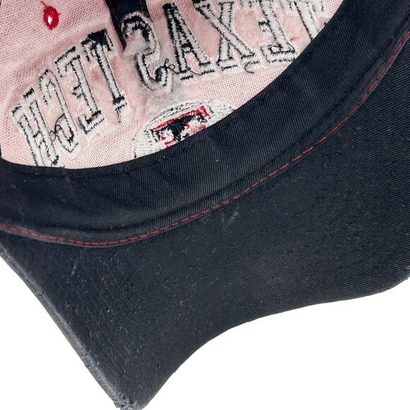 Texas Tech University Dad Hat Cap Red Snapback Red Raiders Zephyr The Z Hat - Picture 5 of 14